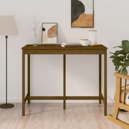 Stehtisch massives Kiefernholz honigbraun 140x80x110cm von vidaXL, Küchen- und Esstische - Ref: Foro24-822160, Preis: 178,38 ...