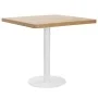 Light brown MDF bistro table 80x80 cm by vidaXL, Kitchen and dining tables - Ref: Foro24-286432, Price: 177,86 €, Discount: %