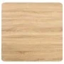 Light brown MDF bistro table 80x80 cm by vidaXL, Kitchen and dining tables - Ref: Foro24-286432, Price: 177,86 €, Discount: %