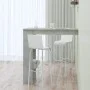 Gray plywood wall bar table 102x45x103.5cm by vidaXL, Kitchen and dining tables - Ref: Foro24-811785, Price: 60,62 €, Discoun...