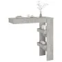 Gray plywood wall bar table 102x45x103.5cm by vidaXL, Kitchen and dining tables - Ref: Foro24-811785, Price: 60,62 €, Discoun...