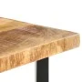 Solid mango wood bar table, rough texture, 120x58x107 cm by vidaXL, Kitchen and dining tables - Ref: Foro24-286611, Price: 26...