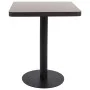 Mesa de jardín bistró MDF marrón oscuro 60x60 cm de vidaXL, Mesas de cocina y de comedor - Ref: Foro24-286431, Precio: 93,51 ...