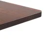 Dunkelbrauner MDF Bistro Gartentisch 60x60 cm von vidaXL, Küchen- und Esstische - Ref: Foro24-286431, Preis: 112,37 €, Rabatt: %
