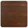 Mesa de jardín bistró MDF marrón oscuro 60x60 cm de vidaXL, Mesas de cocina y de comedor - Ref: Foro24-286431, Precio: 93,51 ...