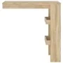 Sonoma oak plywood wall bar table 102x45x103.5cm by vidaXL, Kitchen and dining tables - Ref: Foro24-811784, Price: 57,21 €, D...