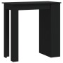 Stehtisch Ablageregal Sperrholz schwarz 102x50x103,5 cm von vidaXL, Küchen- und Esstische - Ref: Foro24-809468, Preis: 87,88 ...