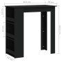 Stehtisch Ablageregal Sperrholz schwarz 102x50x103,5 cm von vidaXL, Küchen- und Esstische - Ref: Foro24-809468, Preis: 87,88 ...