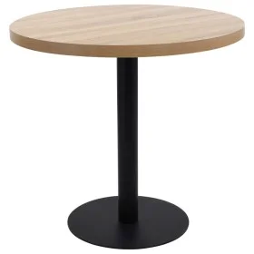 Hellbrauner MDF-Bistrotisch 80 cm von vidaXL, Küchen- und Esstische - Ref: Foro24-286424, Preis: 159,87 €, Rabatt: %