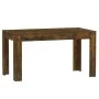 Esstisch aus geräuchertem Eichensperrholz 140x74,5x76 cm von vidaXL, Küchen- und Esstische - Ref: Foro24-815198, Preis: 89,67...