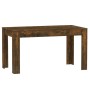 Esstisch aus geräuchertem Eichensperrholz 140x74,5x76 cm von vidaXL, Küchen- und Esstische - Ref: Foro24-815198, Preis: 91,00...