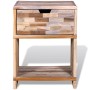 Nachttisch aus recyceltem Teakholz mit Schublade von vidaXL, Nachttische - Ref: Foro24-241715, Preis: 96,26 €, Rabatt: %