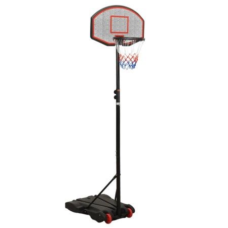 Schwarzer Basketballkorb aus Polyethylen, 216–250 cm von vidaXL, Basketballkörbe - Ref: Foro24-93656, Preis: 95,63 €, Rabatt: %