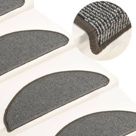Felpudos para escaleras (15 unidades, 65 x 21 x 4 cm, gris