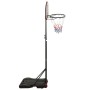 Canasta de baloncesto polietileno negro 216-250 cm