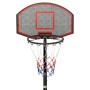 Schwarzer Basketballkorb aus Polyethylen, 216–250 cm von vidaXL, Basketballkörbe - Ref: Foro24-93656, Preis: 95,63 €, Rabatt: %