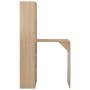 Bar table with oak color cabinet 115x59x200 cm by vidaXL, Kitchen and dining tables - Ref: Foro24-280229, Price: 171,32 €, Di...
