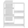 Bar table with white mobile shelf 138x39x110 cm by vidaXL, Kitchen and dining tables - Ref: Foro24-280222, Price: 167,27 €, D...