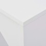 Bar table with white mobile shelf 138x39x110 cm by vidaXL, Kitchen and dining tables - Ref: Foro24-280222, Price: 167,92 €, D...