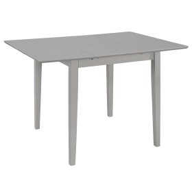 Grauer ausziehbarer Esstisch (80-120)x80x74 cm MDF von vidaXL, Küchen- und Esstische - Ref: Foro24-247627, Preis: 201,94 €, R...
