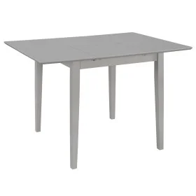 Grauer ausziehbarer Esstisch (80-120)x80x74 cm MDF von vidaXL, Küchen- und Esstische - Ref: Foro24-247627, Preis: 198,37 €, R...