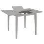 Gray extendable dining table (80-120)x80x74 cm MDF by vidaXL, Kitchen and dining tables - Ref: Foro24-247627, Price: 198,37 €...