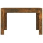 Smoked oak engineered wood dining table 120x60x76 cm by vidaXL, Kitchen and dining tables - Ref: Foro24-815387, Price: 70,29 ...