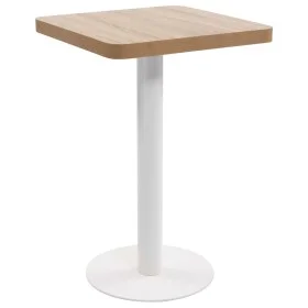 Light brown MDF bistro table 50x50 cm by vidaXL, Kitchen and dining tables - Ref: Foro24-286426, Price: 118,35 €, Discount: %