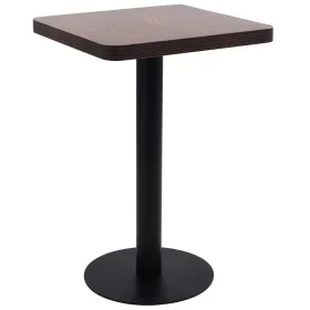Dark brown MDF bistro table 50x50 cm by vidaXL, Kitchen and dining tables - Ref: Foro24-286428, Price: 133,18 €, Discount: %