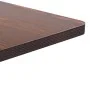 Dark brown MDF bistro table 50x50 cm by vidaXL, Kitchen and dining tables - Ref: Foro24-286428, Price: 133,18 €, Discount: %