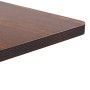 Dunkelbrauner MDF-Bistrotisch 50x50 cm von vidaXL, Küchen- und Esstische - Ref: Foro24-286428, Preis: 138,29 €, Rabatt: %