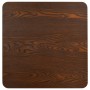Dunkelbrauner MDF-Bistrotisch 50x50 cm von vidaXL, Küchen- und Esstische - Ref: Foro24-286428, Preis: 138,29 €, Rabatt: %