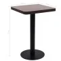 Dark brown MDF bistro table 50x50 cm by vidaXL, Kitchen and dining tables - Ref: Foro24-286428, Price: 133,18 €, Discount: %