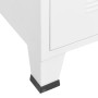 Industrielles TV-Möbel aus weißem Metall 105x35x42 cm von vidaXL, TV-Möbel - Ref: Foro24-339619, Preis: 76,23 €, Rabatt: %