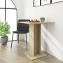 Bistrotisch aus Sonoma-Eichensperrholz, 60 x 60 x 75 cm von vidaXL, Küchen- und Esstische - Ref: Foro24-802105, Preis: 46,71 ...