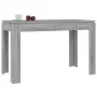 Gray Sonoma engineered wood dining table 120x60x76 cm by vidaXL, Kitchen and dining tables - Ref: Foro24-815388, Price: 74,23...