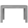 Gray Sonoma engineered wood dining table 120x60x76 cm by vidaXL, Kitchen and dining tables - Ref: Foro24-815388, Price: 74,23...