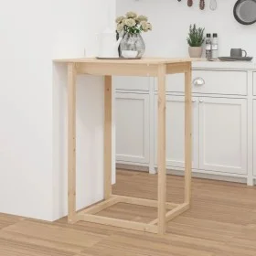 Stehtisch aus massivem Kiefernholz, 80 x 80 x 110 cm von vidaXL, Küchen- und Esstische - Ref: Foro24-822182, Preis: 80,05 €, ...