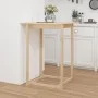 Solid pine wood high bar table 80x80x110 cm by vidaXL, Kitchen and dining tables - Ref: Foro24-822182, Price: 80,05 €, Discou...