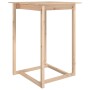 Stehtisch aus massivem Kiefernholz, 80 x 80 x 110 cm von vidaXL, Küchen- und Esstische - Ref: Foro24-822182, Preis: 80,82 €, ...