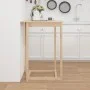 Solid pine wood high bar table 80x80x110 cm by vidaXL, Kitchen and dining tables - Ref: Foro24-822182, Price: 80,05 €, Discou...