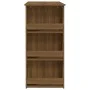 Mesa alta con estante marrón roble 102x50x103,5 cm de vidaXL, Mesas de cocina y de comedor - Ref: Foro24-812968, Precio: 84,1...