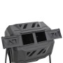Contenedor de compostaje de jardín negro 73x64x95 cm 160 L de vidaXL, Compostadores - Ref: Foro24-152232, Precio: 96,93 €, De...