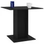 Esstisch aus schwarzem Sperrholz, 80x80x75 cm von vidaXL, Küchen- und Esstische - Ref: Foro24-800253, Preis: 80,68 €, Rabatt: %