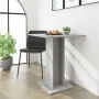 Bistrotisch aus grauem Sonoma-Sperrholz, 60 x 60 x 75 cm von vidaXL, Küchen- und Esstische - Ref: Foro24-815103, Preis: 53,94...
