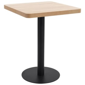 Light brown MDF bistro table 60x60 cm by vidaXL, Kitchen and dining tables - Ref: Foro24-286430, Price: 146,12 €, Discount: %