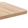 Hellbrauner MDF-Bistrotisch 60x60 cm von vidaXL, Küchen- und Esstische - Ref: Foro24-286430, Preis: 146,12 €, Rabatt: %