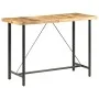 Solid rough mango wood bar table 150x70x107 cm by vidaXL, Kitchen and dining tables - Ref: Foro24-286612, Price: 335,82 €, Di...