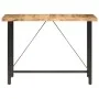 Solid rough mango wood bar table 150x70x107 cm by vidaXL, Kitchen and dining tables - Ref: Foro24-286612, Price: 335,82 €, Di...