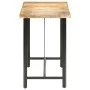 Solid rough mango wood bar table 150x70x107 cm by vidaXL, Kitchen and dining tables - Ref: Foro24-286612, Price: 335,82 €, Di...